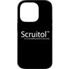 Sarcastic Life Co. Custodia per iPhone 14 Pro Don't Care Drug Scuitol Divertente Sarcastico Screw It All