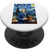 John Locke Portrait John Locke Liberalismo Filosofo Libertà PopSockets PopGrip Adesivo