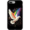 Piccioni bianchi per gli appassionati di Custodia per iPhone 7 Plus/8 Plus Piccione in Bianco Colomba Città Piccione di Legno Colomba