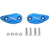 ACCOSSATO Coppia tappi coprifori specchietti Accossato blu per Honda Cbr 1000 RR dal 2008 al 2018 (CC 1000)