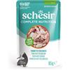 SCHESIR GATTO BUSTA COMPLETE NUTRITION TONNETTO CON ORATA 85 g