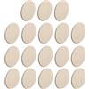 cyclingcolors 26x Copriviti adesivi legno naturale 14 mm viti copertura coperchi tappi riparazione mobili, Acero