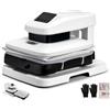 VEVOR Pressa a Caldo Automatica 38 x 38 cm per Magliette Colore Bianco