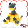 Pokémon Center Pokemon Center Peluche Originale Pokémon Fit Heliolisk No695 Giappone Nuovo