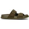 GEOX Ciabatta uomo militare in pelle