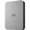 LaCie Mobile Drive (4 TB), Disco rigido esterno, Argento