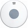 Remo pelle per batteria Emperor X bianco sabbiato - Black Dot sul lato inferiore della pelle - 13 BX-0113-10