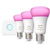 Philips Hue White & Color Ambiance LED, set da 3 E27, 2000-6500 K, 11 W, 8719514291515, White & Color Ambiance [Lampadine > Lampade a LED]