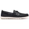 Clarks Flexway 2Eye Mens Navy Nubuck, 7