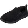 Skechers Melson Willmore, Pantofole Uomo, Microfibra Nera, 45 EU