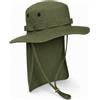 WARAGOD Cappello boonie WARAGOD HÖSK con protezione estesa per il collo, verde oliva,