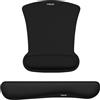 MOSISO Poggiapolsi Supporto per Mouse Tampone&Tastiera Ergonomico Mousepad