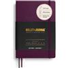 LEUCHTTURM1917 The Official Bullet Journal Edition 2 - Taccuino costruito per BuJo, formato medio A5, 204 pagine di carta da 120 g/m², con guida tascabile Bujo (viola26)