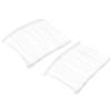 QUARKZMAN 1000pz Fermagli Fissaggio Standard 75mm/2,95 Trasparenti | per Etichette Prezzo per Pistola Etichettatrice per Etichette Prezzo Abbigliamento, Plastica Regolare Barbe