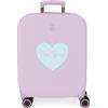 Enso Free Spirit - Valigia da cabina blu, 40 x 55 x 20 cm, rigida 3,22 kg, chiusura a combinazione laterale ABS 3,22 kg, 37 l, bagaglio a mano, blu, Taglia unica, Valigia cabina