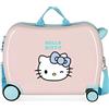Hello Kitty Wink Valigia da Cabina Rosa, blu, Taglia unica per tutti, Valigia per bambini