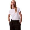 Calvin Klein Donna T-Shirt Maniche Corte Classic Tee Scollo Rotondo