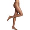 FALKE Invisible Deluxe 8 DEN W Ti ultra-trasparenti velati tinta unita 1 pezzo, Collant Donna, Marrone Hazel 5187, M