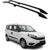 OMAC Rail Tetto Dachgepäckträger per FIAT Doblo 2010-2021 Kurzer L1 Alu Nero