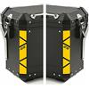 BLACK DOVES GRAPHICS 2pz adesivi rifrangenti compatibili con Motorrad F 650 700 800 R 1150 1200 1250 GS A (grigio-blu)