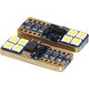 Cyber Online Sales LTD ARH Auto Accessories - 8 lampadine LED T10 W5W 501 a luce laterale, 12 V, 5 W, confezione da 2