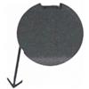 Generico Tappo Copri Gancio Traino Paraurti Anteriore Da Primerizzare Mod. 3 Porte Compatibile Per Punto Modello Dal 06/1999-03/2003 Codice Originale 735276491