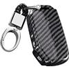 ontto Custodia per Chiave Auto, Adatta per Kia Sportage R GT Stinger Sorento Ceed Cerato Forte NIRO Soul Telluride Seltos ABS, Custodia Portachiavi 3 Tasti Nero