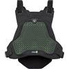 Fox Racing Airframe Motocross Dirt Bike petto e paraschiena, nero, L/XL | Airframe Chest Protector offre armatura flessibile Koroyd e protezione dagli urti certificata CE