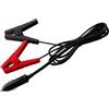 MISUVRSE Cavo per accendisigari a batteria, clip per alimentatori auto, cavo di ricarica per batteria da 12 V-24 V, cavo per aspirapolvere auto