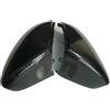 Mbxpxe Wing Mirror Per A3 S3 8Y Per RS3 2025 Calotte Specchietti Laterali Effetto Carbonio Sostituisci Nero 2021 2022 2023 2024 Coperchio specchietto retrovisore(Carbon with holes)