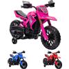 AIYAPLAY Moto Elettrica per Bambini 3-8 Anni con Rotelle, Capacità 30kg