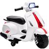 AIYAPLAY Moto Elettrica per Bambini 2-4 Anni Licenza Vespa 6V