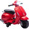 AIYAPLAY Moto Elettrica per Bambini 2-4 Anni Licenza Vespa 6V