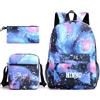 KASENFASHION Stray SKZ00 Zaino Scuola Bambini Stile Kpop Set 3 in 1 Zaino con Tracolla e Astuccio Grande Capacità Scomparto Laptop 15,6 Pollici Impermeabile Leggero