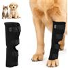 YUEXNKO Ginocchiera per Can,Tutore per Carpo per Cane,Cavigliere per cani,Tutore Zampa Anteriore Cane,Comodo E Regolabile Tutore Cane Zampe Posteriori per Supporto del Garretto in Caso di Artrosi Instabilità