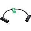 HangTon Cavo audio HangTon per registratore, mixer, microfono, altoparlante, dispositivi audio Mixpre 10 II Zoom F8n Zaxcom Sony Canon, connettore XLR 3 pin maschio a femmina, a basso profilo ad angolo retto