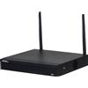 IMOU NVR 4 canali Wi-Fi. Registratore continuo con predisposizione HDD fino a 8Tb. Uscita video HDMI e VGA. H.265. Portata Wi-Fi fino a 100mt in campo aperto. Wifi 2x2 Mimo.