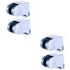 VILLCASE 2 Set Supporto Per Doccia Supporto Per Soffione Doccia Supporto Per Soffione Doccia Accessori Per Doccia Adesivo Forte Ammorbidente Ventosa Per Doccia Supporto Per 2 pezzi*2