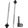 SKIR'CO (25 pz.) Viti Autoforanti Verniciate 5,5 x 150 mm con Rondelle in EPDM per Pannelli Sandwich, Testa Esagonale (Grigio Antracite, RAL 7016)