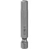 QUARKZMAN H6,0 Chiavi a Brugola per Punte da Trapano 6mm Punte Metriche Piane 1/4 Attacco Esagonale 50mm (2) Punta Cacciavite Esagonali Magnetico Lungo Industriale per Viti