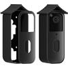 Gusfeliz No-Drill Blink - Supporto per campanello Blink Video Doorbell (2° gen), montaggio a noleggio senza foratura, facile installazione per Blin k Video Doorbell (campanello non incluso), colore: Nero