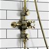 ENKI T92 Downton - Valvola termostatica per doccia, in ottone anticato, miscelatore