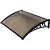 nextradeitalia 1 PZ PENSILINA POLICARBONATO ALVEOLARE FUME EFFE H.MM 5 CM 160X120