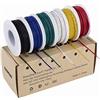 TUOFENG 22 AWG, kit di filo solido (6 bobine da 9 metri di colore diverso) Kit filo di collegamento per ponticello calibro 22