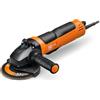 FEIN CG 15-125 BLP Smerigliatrice Angolare inox 125 mm, 1050 W, Smerigliatrice Angolare compatta con regolazione del numero di giri 2800-7000 m/min, Smerigliatura, Taglio e sbavatura