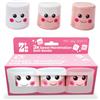Z's Confezione Regalo con 3 Bombe da Bagno Marshmallow Grandi da 100 g, Idratanti, Idea Regalo di Compleanno per Lei, Donna, Fidanzata, Mamma