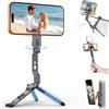 OMOTON TP03 [ultra sottile] per treppiede MagSafe, treppiede magnetico girevole a 360° per iPhone 17/16 Pro Max Air, unisex, supporto pieghevole per telefono cellulare con vite da 0,6 cm e gancio