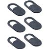 Pearl protezione webcam: Set da 6 Coperture per webcam, per laptop, iMac e MacBook, autoadesivo, meccanismo a scorrimento (copertura della fotocamera del laptop, copertura lente, android)