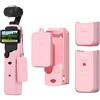 YUEHISY Custodia Protettiva per 3, Custodia Protettiva per Schermo in Silicone per 3, Accessori Combo per 3 (Rose)