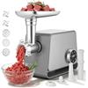 Helangel Tritacarne Elettrico da 3000 W | Tritacarne Professionale 4 in 1 con Funzione di Inversione per Carne, Ossa e Salsicce | Max. 2,5 kg/min | Componenti Lavabili in Lavastoviglie